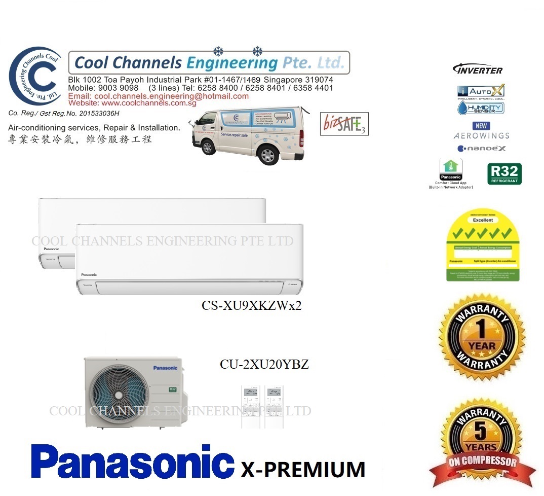 Panasonic XU Series Multi-Split System 2 (5 ticks)
