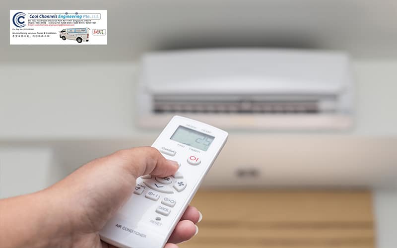 Adjusting the aircon temperature for optimal sleep