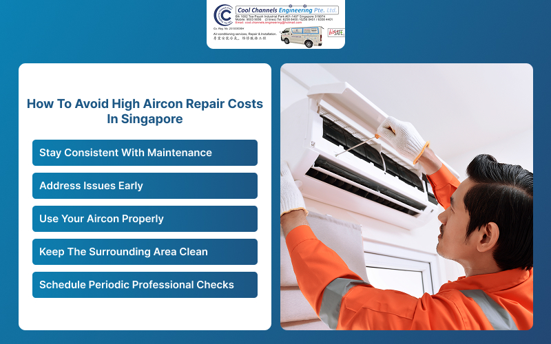 Tips to avoid expensive aircon repair costs in Singapore.